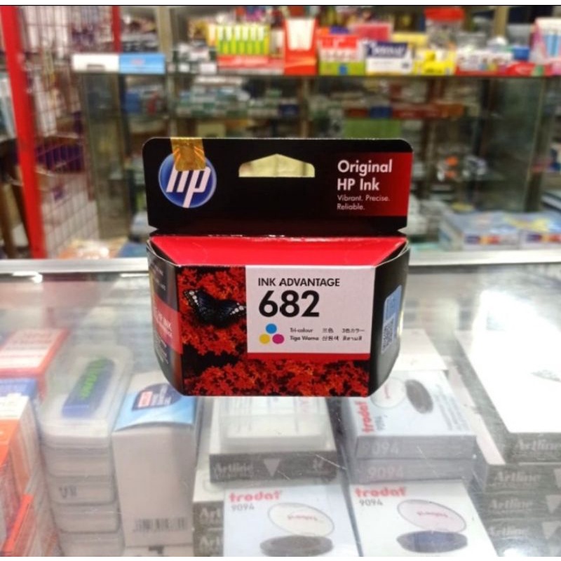 Tinta hp 682 tricolor original