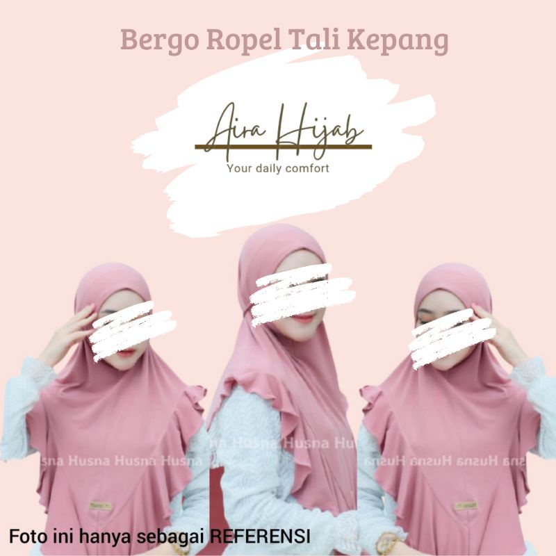 Bergo Ropel Tali Kepang Jersey ITY