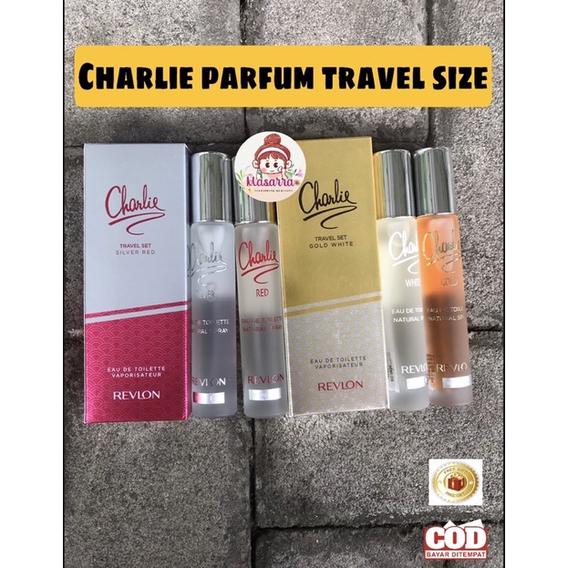 PARFUM CHARLIE WHITE GOLD RED SILVER
