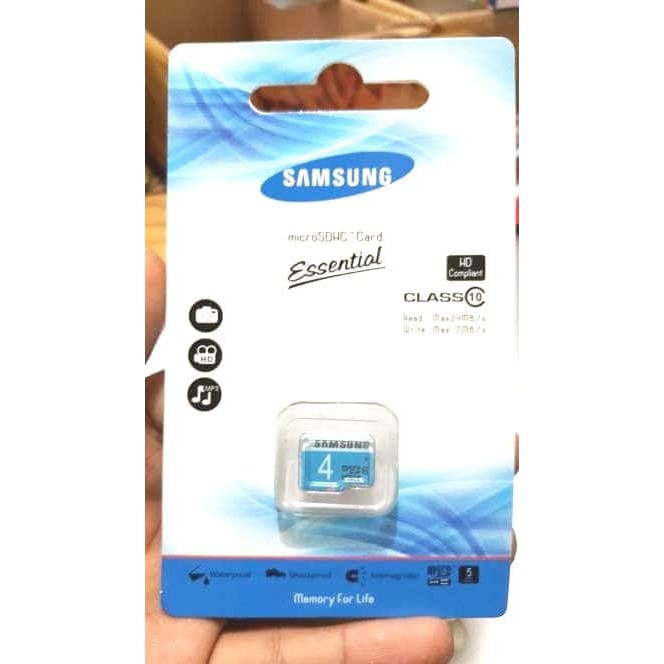MMC SAMSUNG 4GB MICRO SD CARD / MEMORY HANDPHONE EKSTERNAL 4 GB