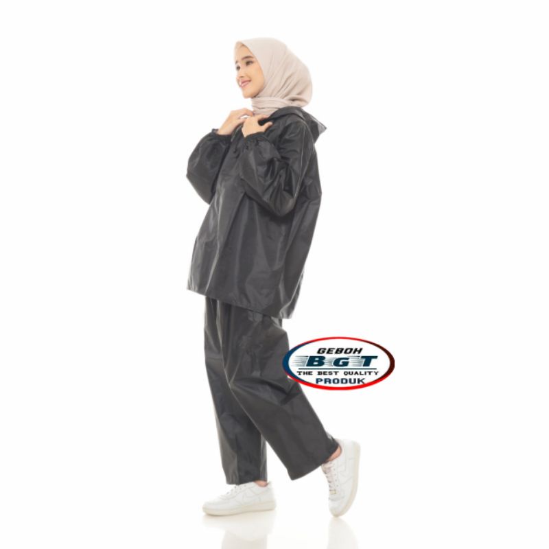 RAINCOAT ,JAS HUJAN  Pria Wanita Dewasa BY AKULA Anti Rembes HIJO ARMY