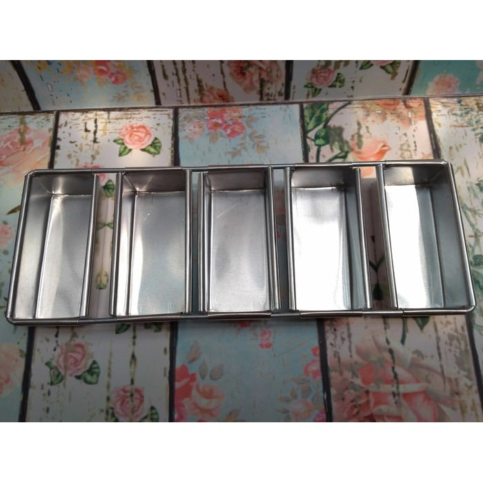 Supplier Grosir Loyang Roti Bagelen persegi panjang set 5 kotak bagus