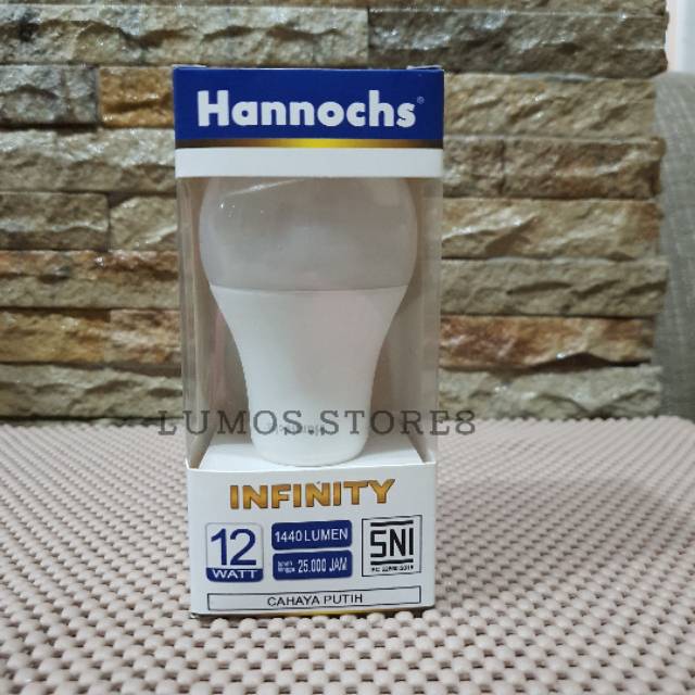 Bohlam Lampu LED Hannochs 12 Watt INFINITY