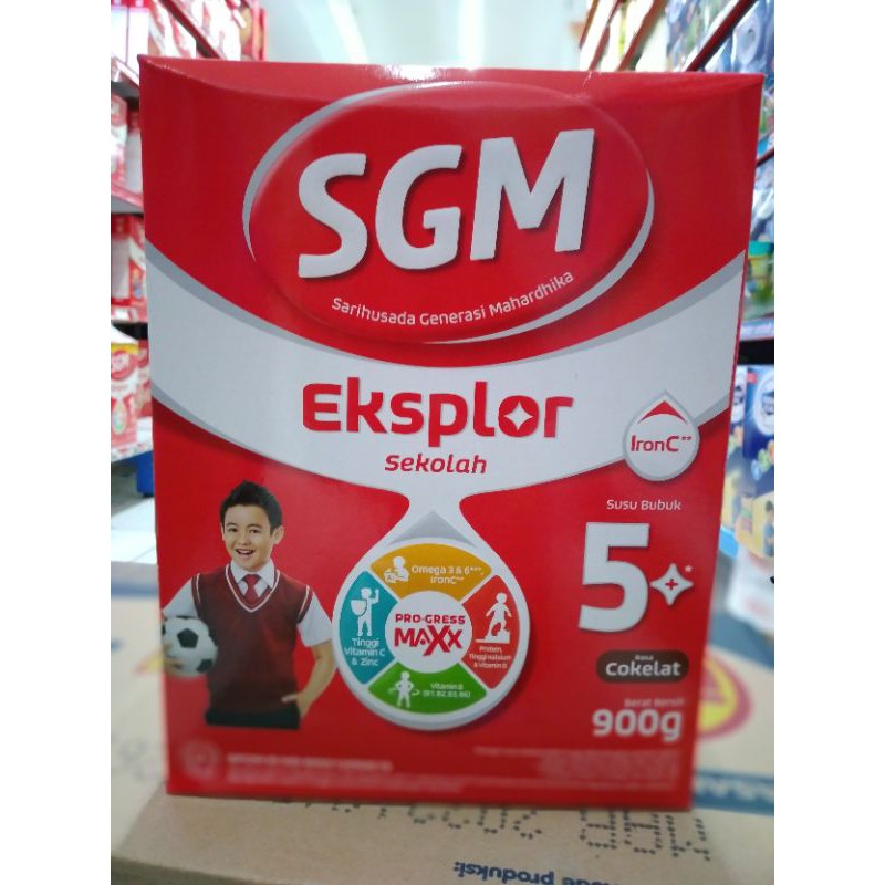 

SGM Eksplor 5+ 900Gr Rasa Coklat