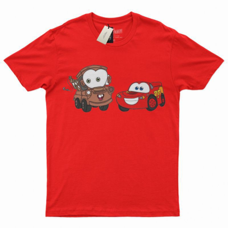 KAOS ANAK MURAH CARS LIGHTNING MCQUEEN