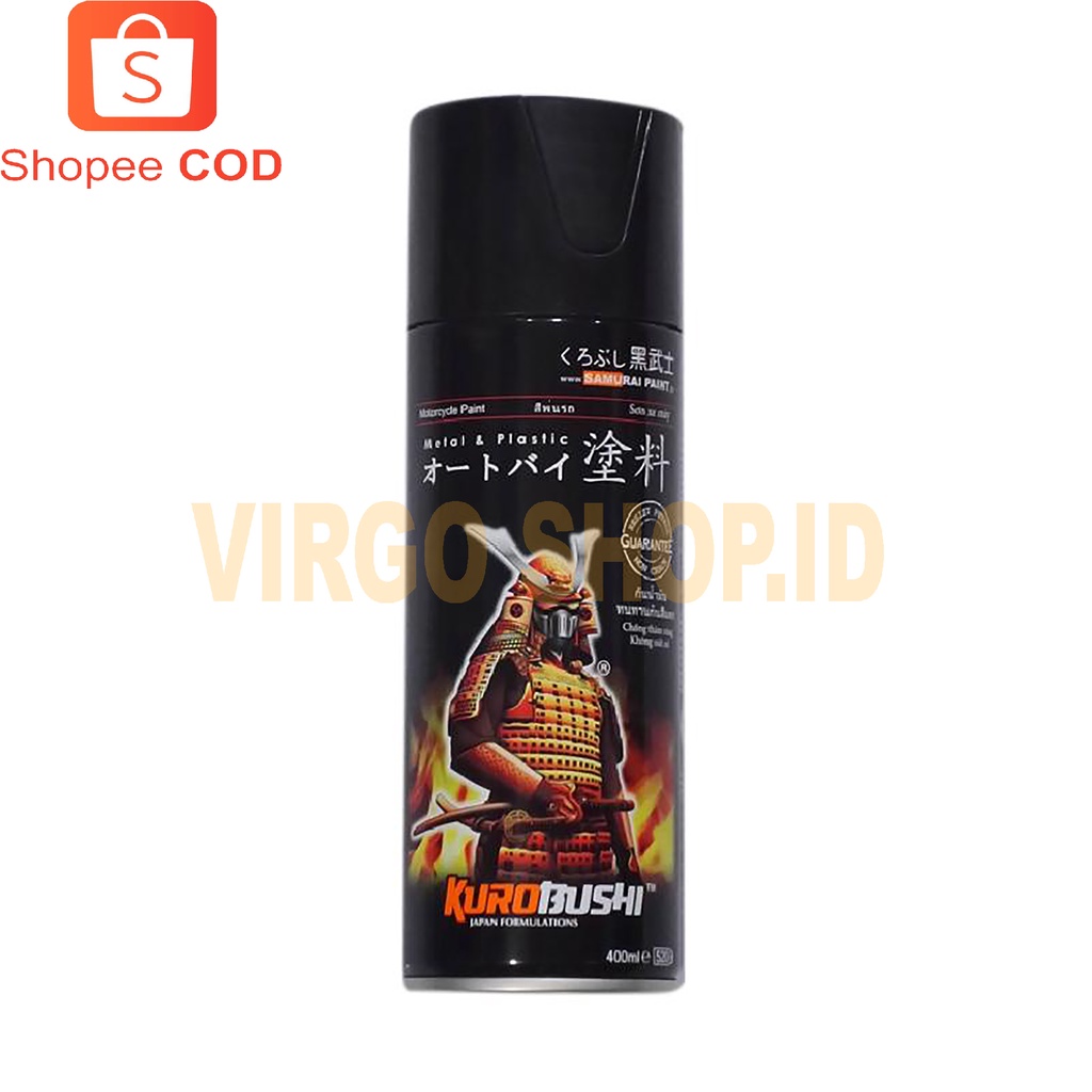 Pilox Samurai 400 ml/410GM Pilok Silver Gold Black Flat White red Clear blue grey yellow orange / Pilok Samurai / Pilox Samurai / Pilok / Samurai / Clear / Pilok Samurai Gold / Pilok Samurai Hitam / Black / Gold