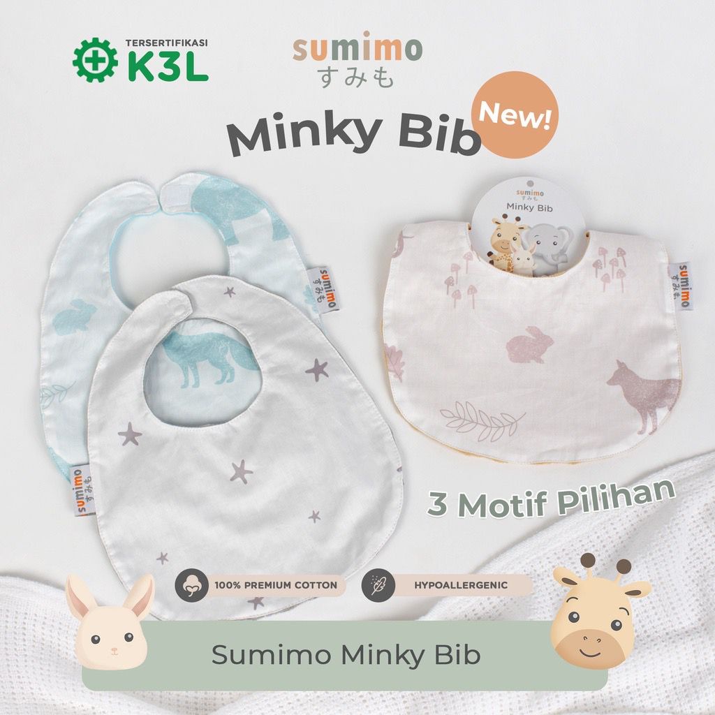 Sumimo Minky Bibs / Slaber