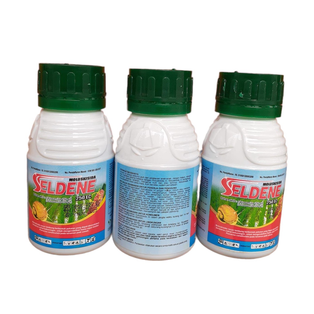 Seldene 250EC 100ml Moluskisida Obat Racun Keong Siput Sawah Kresnacid