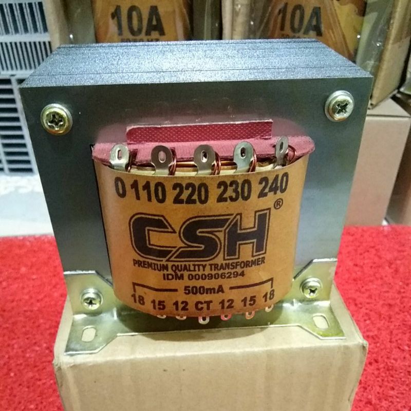 Trafo 7A 55V csh premium tranformer murni tembaga