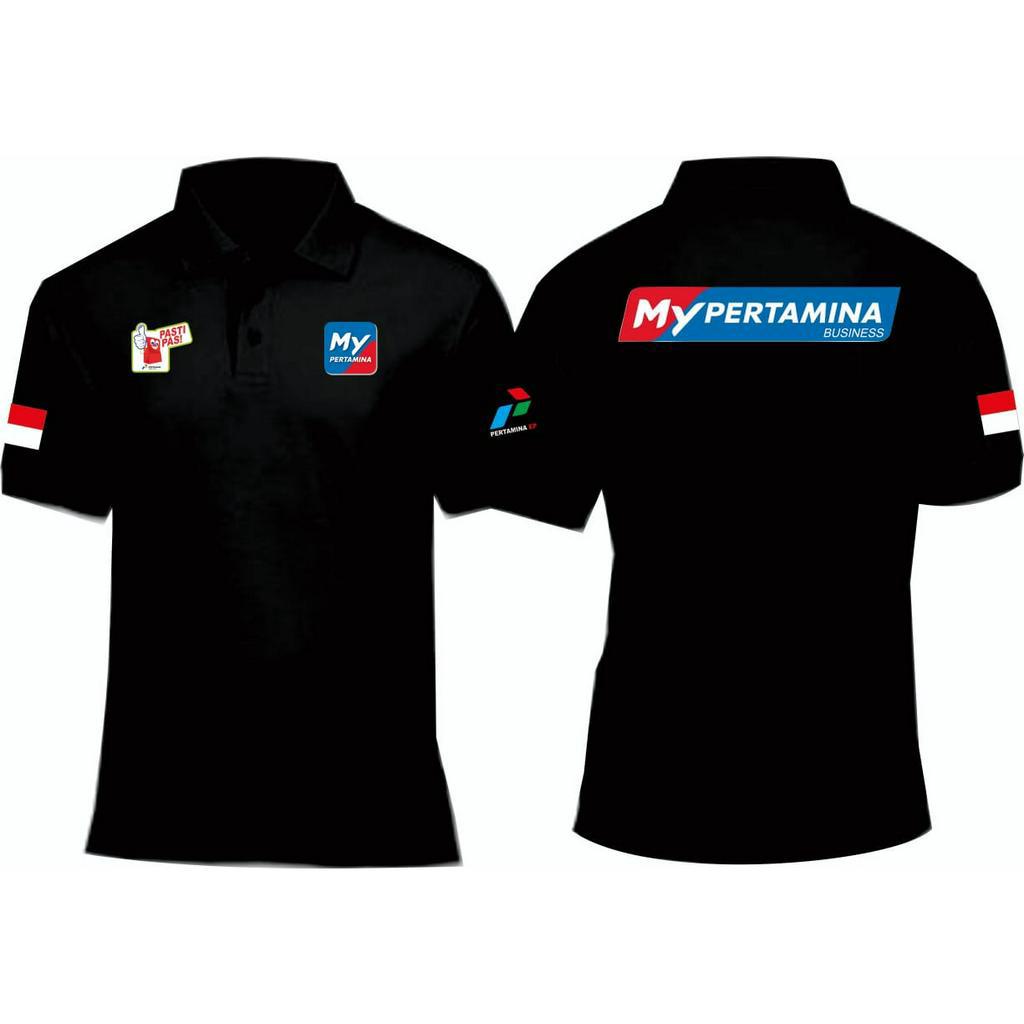 POLO MY PERTAMINA PASTI PAS/ KAOS POLO MY PERTAMINA /POLO PERUSAHAAN BUMN PERTAMINA