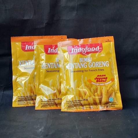 

INDOFOOD BUMBU KENTANG GORENG JAGUNG BAKAR 25GR