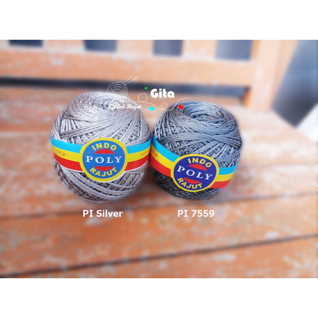 Benang Rajut PolyIndo/Benang Polyester/Poly Indo