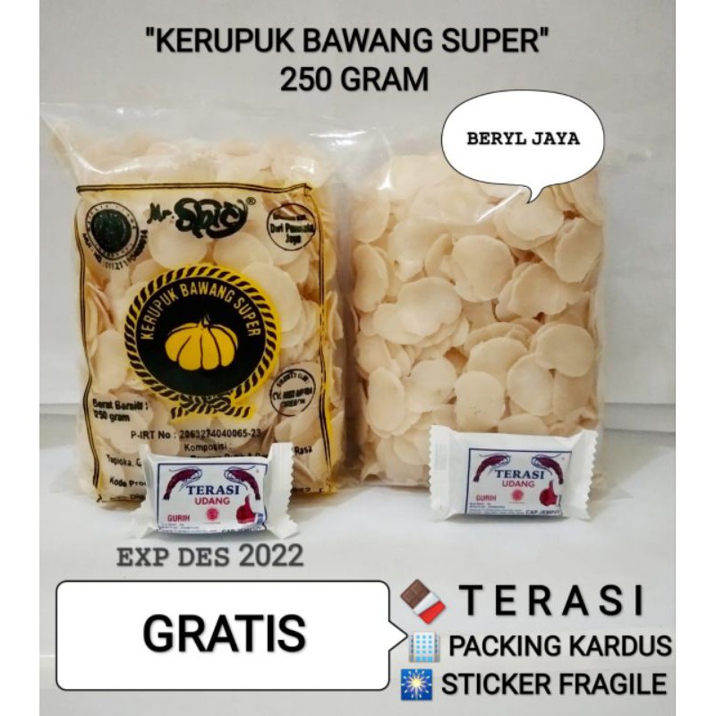 

Krupuk Bawang Super 250 gram