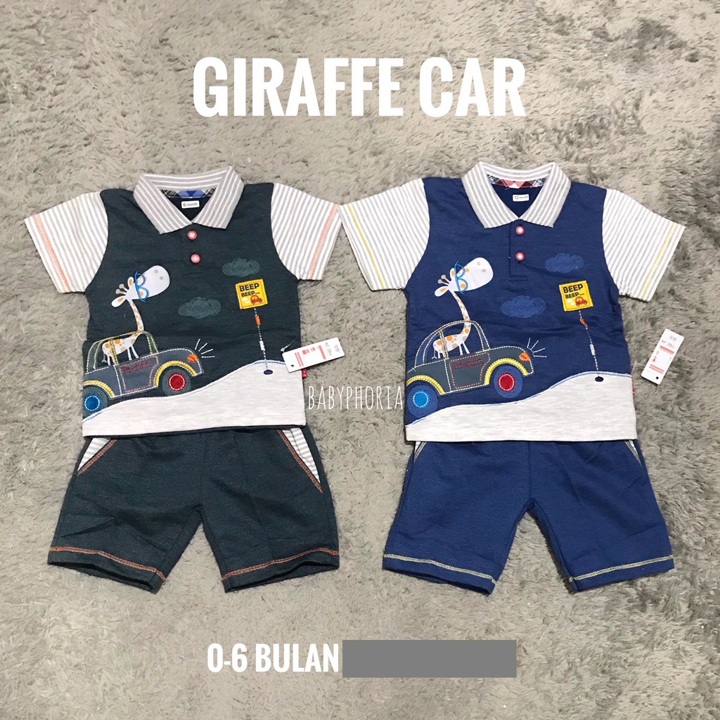 Setelan Pergi Bayi Penata Berbagai Motif (0-6 BULAN)