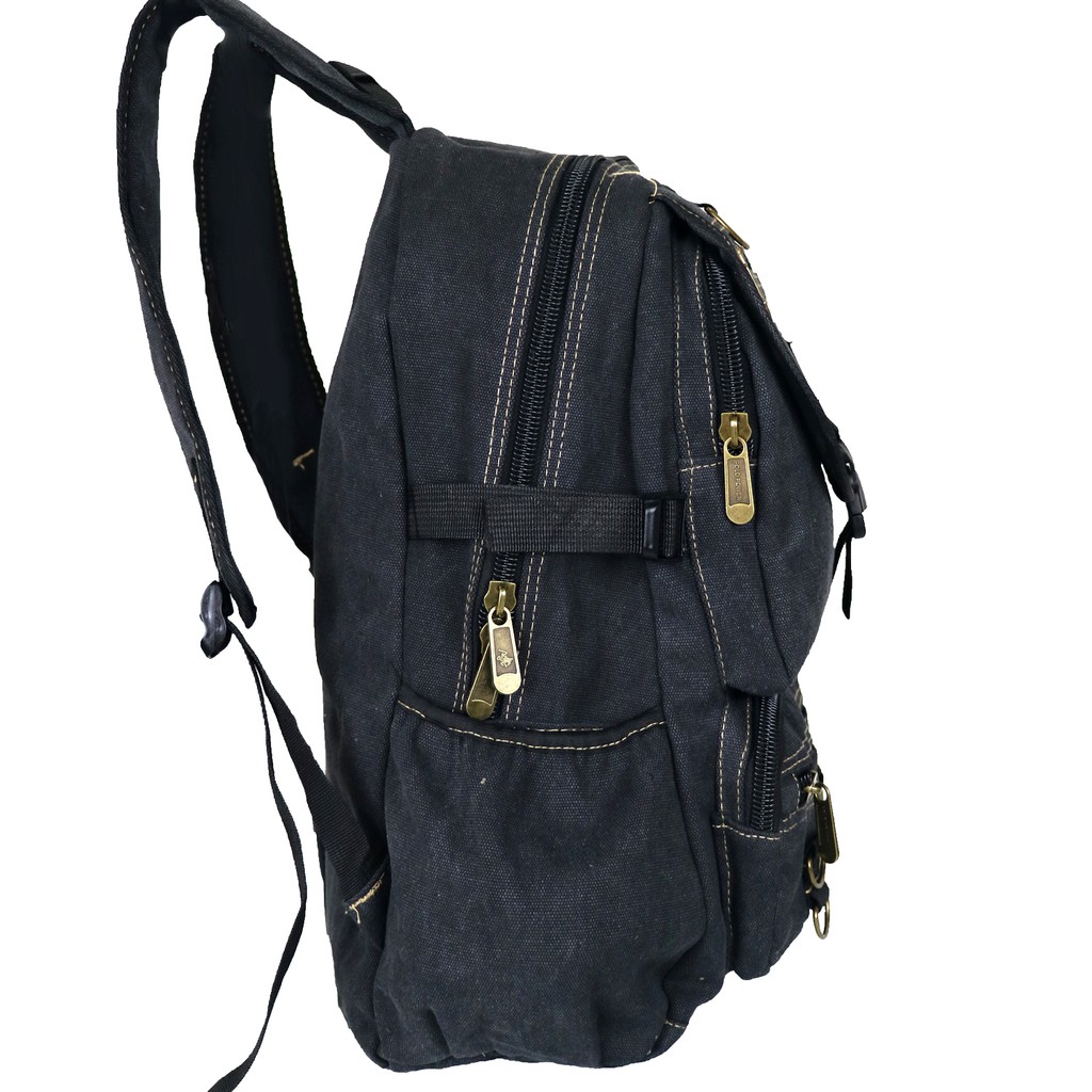 Polo Power Tas Pria Ransel Canvas Import Tas Punggung Casul Pria Tas Kanvas Polo Original Backpack Trendy