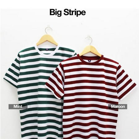 KAOS STRIPE SALUR PREMIUM QUALITY [COD]