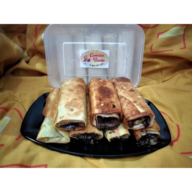 

kebab mini pisang coklat