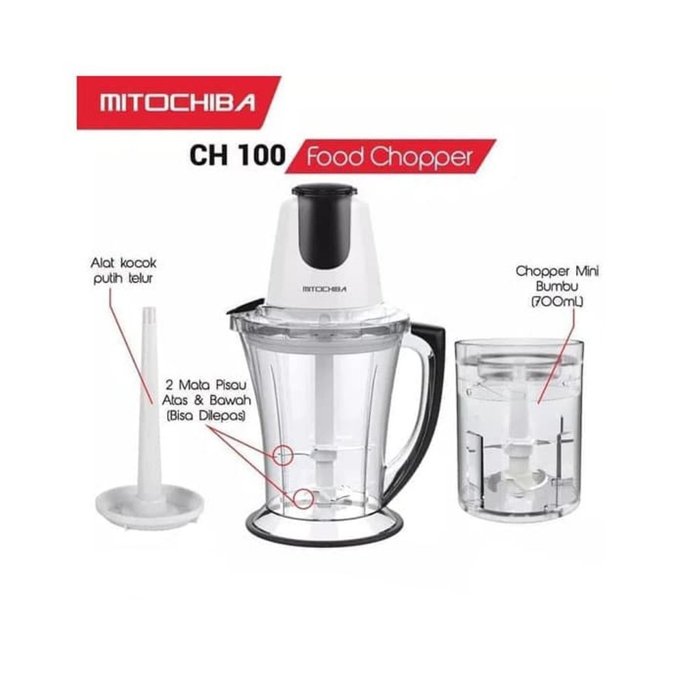 Blender Bumbu &amp; Daging Mitochiba CH-100 Food Chopper Murah Surabaya