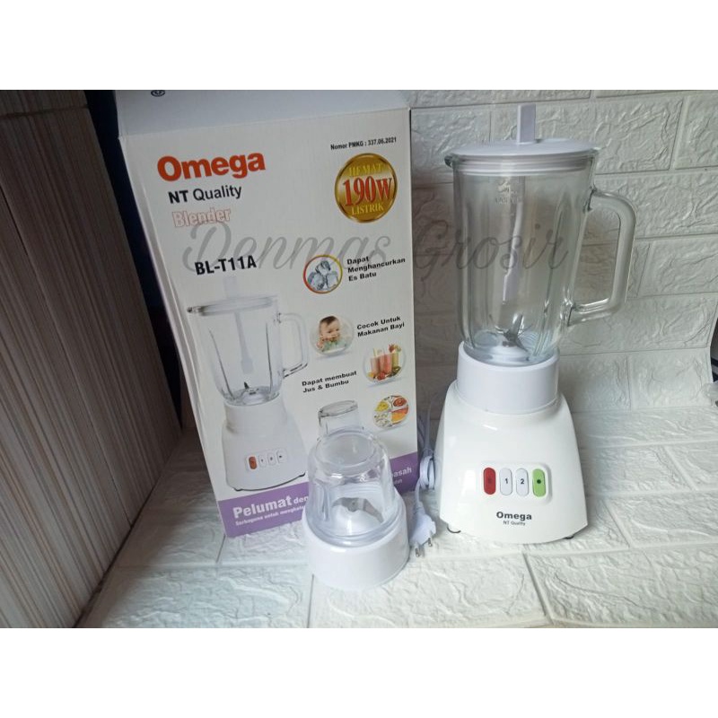 (PROMO) Blender National OMEGA BL-  T11A FREE BUBBLE  / Blender Omega / Blender Kaca