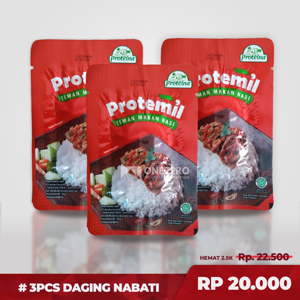 

Makanan Instan Cemilan Rasa Rendang Dan Opor - Daging Nabati Protemil [ LANGSUNG MAKAN ]