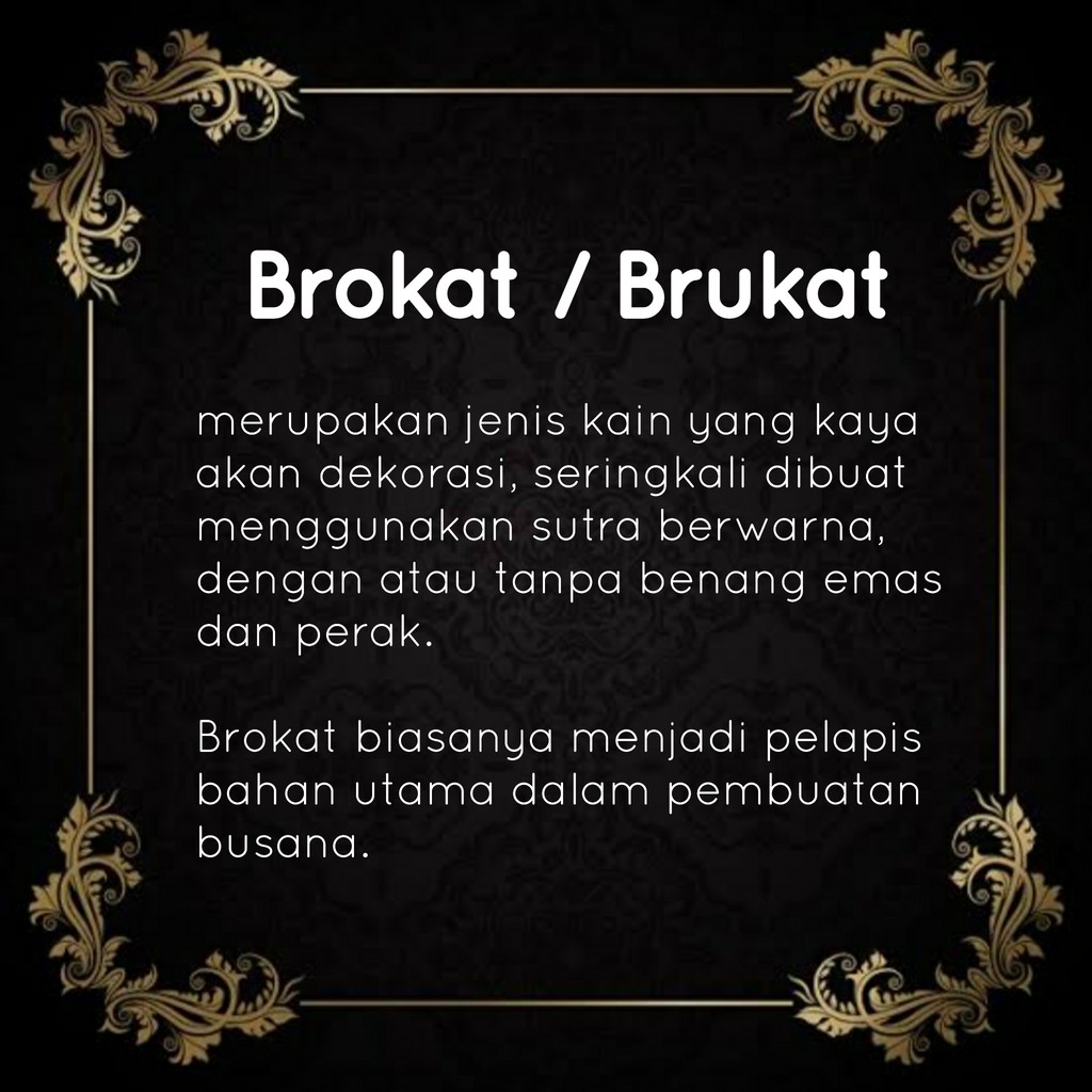 0,5 Meter Kain BROKAT TILE / Kain KEBAYA BRUKAT Motif Akar Line