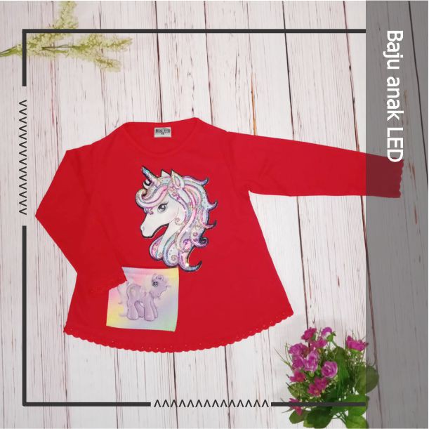 BAJU UNICORN ANAK PEREMPUAN
