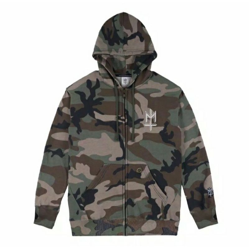Zip maternal camo