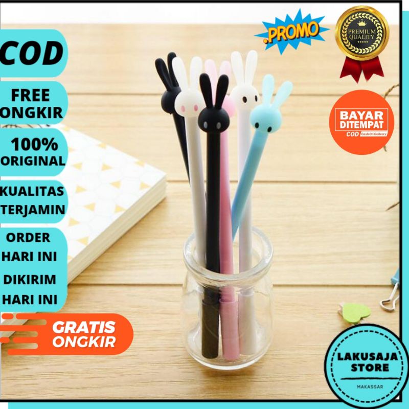 

Pulpen Pena Bentuk Kepala Kelinci Bolpen Karakter Bunny Lucu Unik Pena Polpen Motif Murah Terbaru