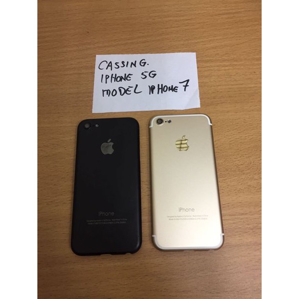 TERMURAH GAN Casing housing iphone 5G model iphone 7  original  STOK TERBATAS