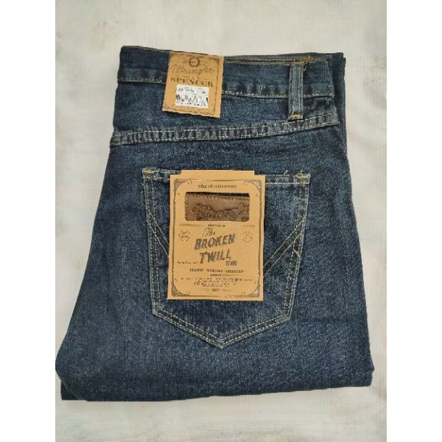 CELANA JEANS CASUAL BRANDED WENGLER SISE 27-38 -BIRU BRAND