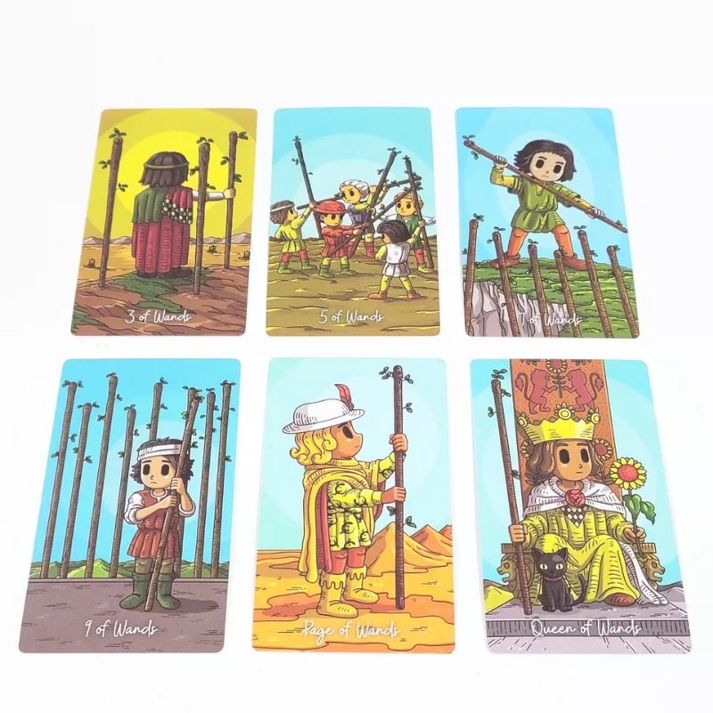 Smithtiny Tarot 12x7cm include guide paper