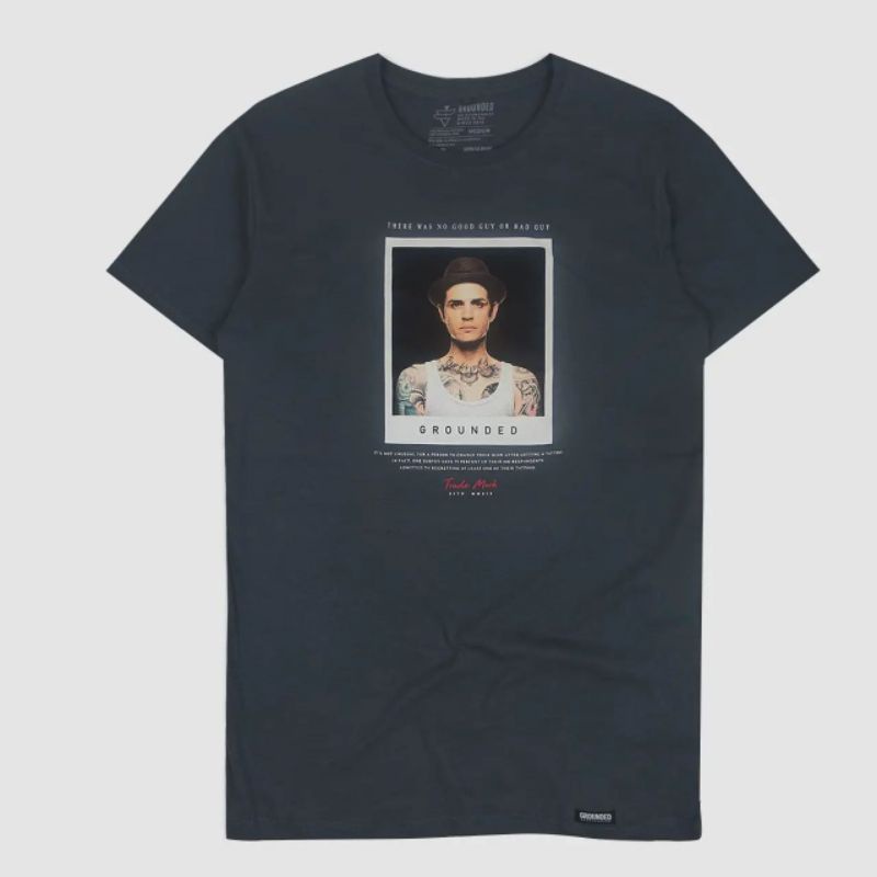Kaos Surfing GROUNDED - Creepycloth | Super Premium | Cotton Combed 30s Reaktif | Kaos Unisex | Baju