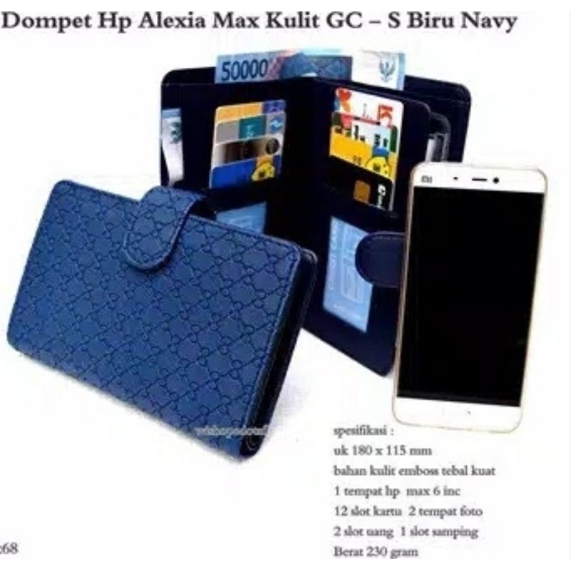 Dompet hp wanita alexia gc S max Super / dompet hp