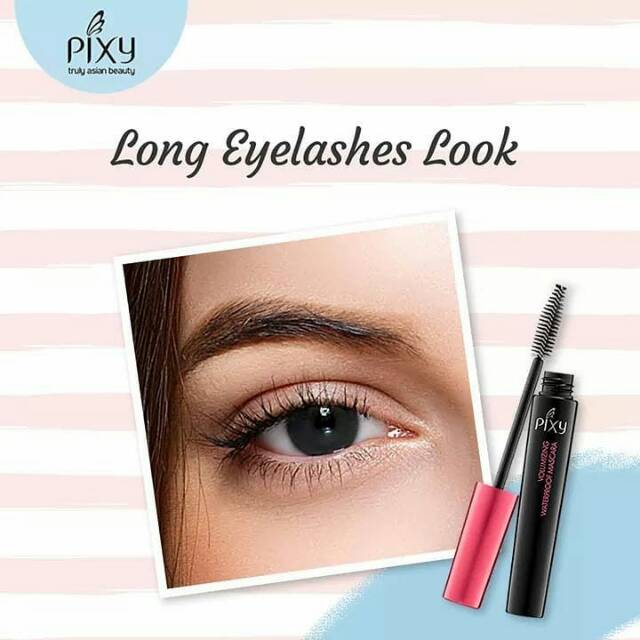 PIXY Volum &amp; Curl Waterproof Mascara [New]