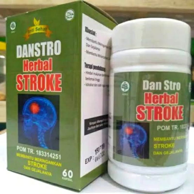 Obat Herbal Stroke DANSTRO DARAH TINGGI / STROKE