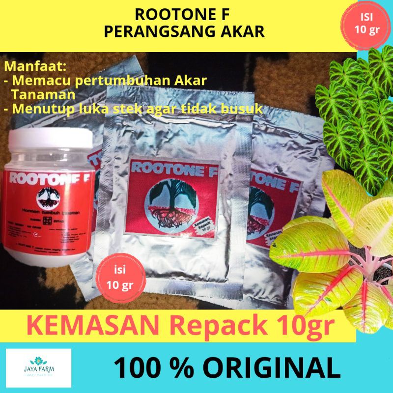 Perangsang akar Rootone F ISI 10 gr | ZPT perangsang akar untuk stek & cangkok tanaman