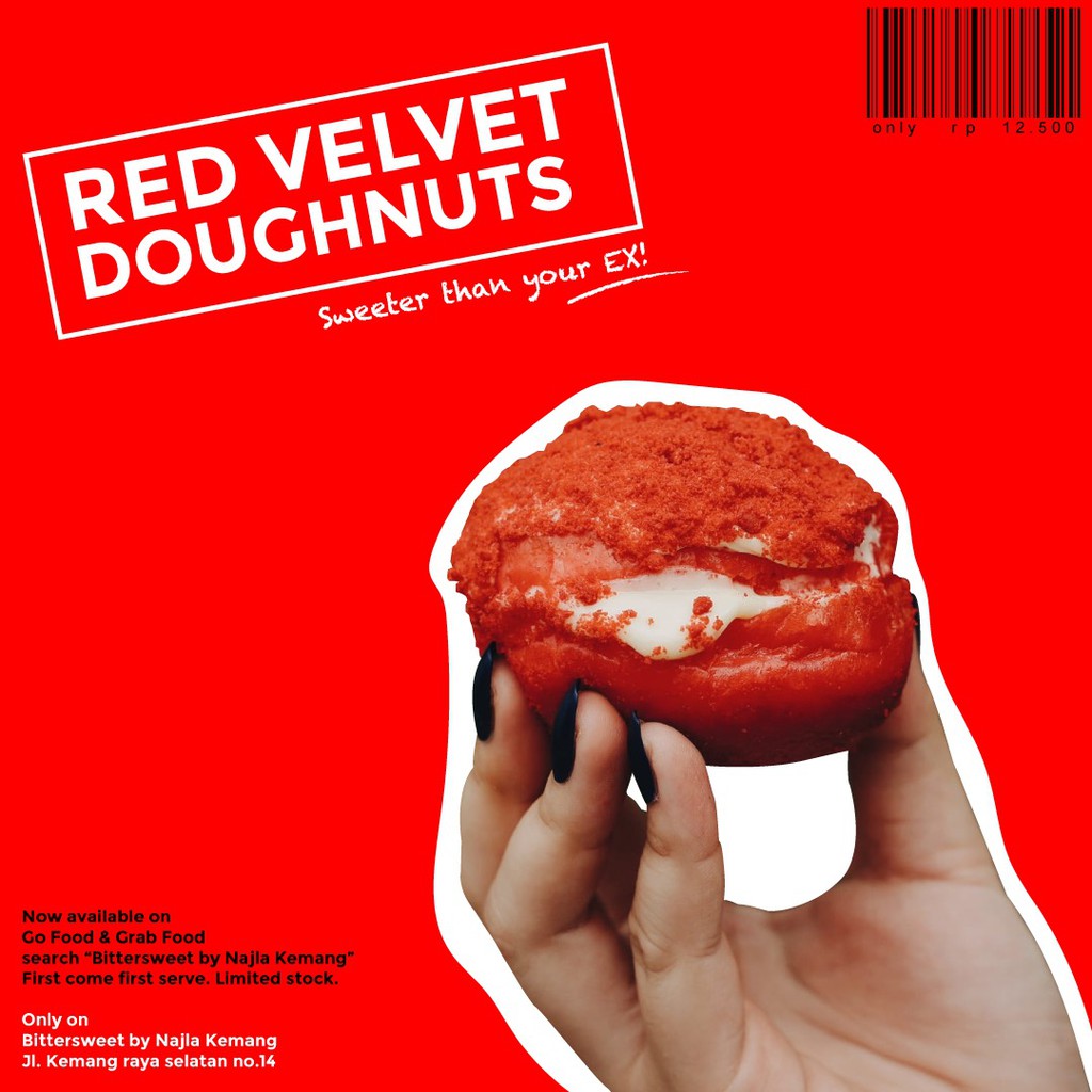 Red Velvet Doughnut