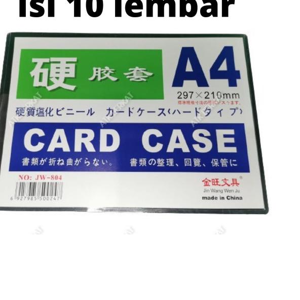 

► Card case ukuran A4 isi 10 lembar ✲