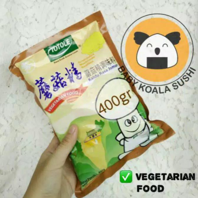 

TOTOLE KALDU JAMUR 400gr | Kaldu Vegan