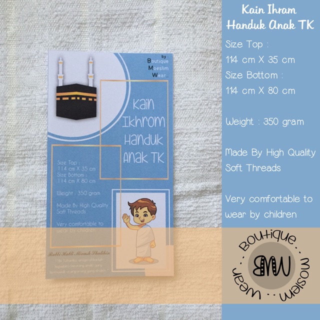 Harga Pabrik Kain Ihrom Handuk Anak Tk/perlengkapan Manasik Haji o1VwnNt8k5JwX