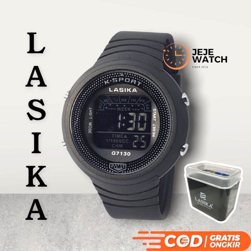 [COD] Jam Tangan Sport Digital Anak Remaja Lasika G7130 Water Resist Anti Air