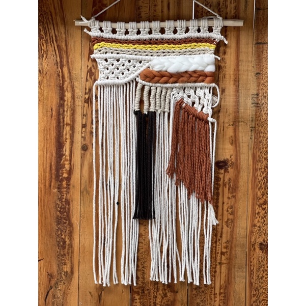 READY STOK) macrame hiasan dinding nanda / macrame wall hanging (HD 022)