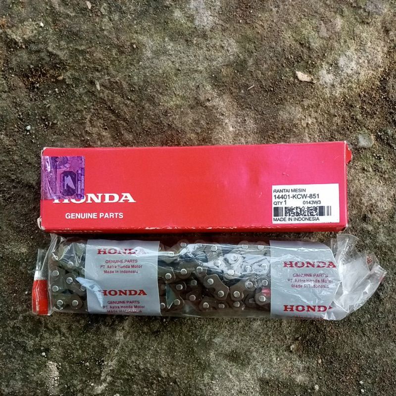 Rantai Keteng rantai mesin rantai gear Honda Mega Pro New Monoshock Mono Shock Verza Versa14401-KCW-851