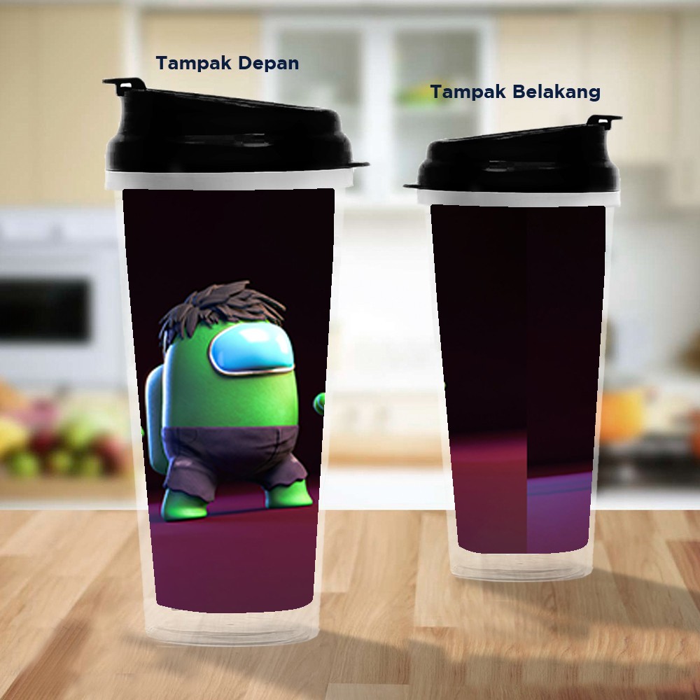 Pusat Mode Tumbler/Tempat Minum Design Among Us Hulk