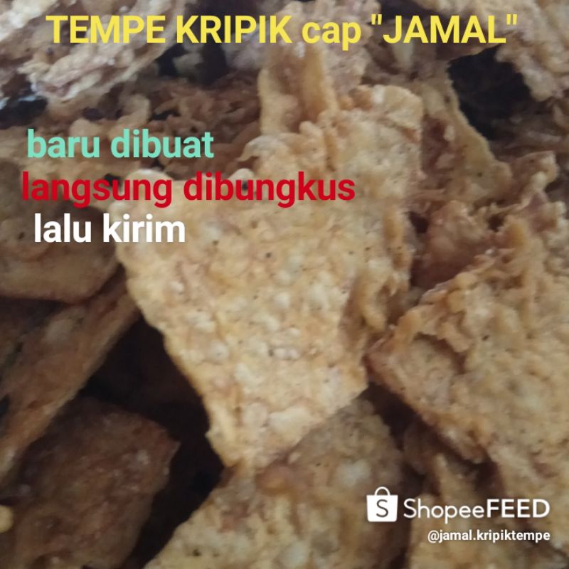 

TEMPE KRIPIK cap JAMAL