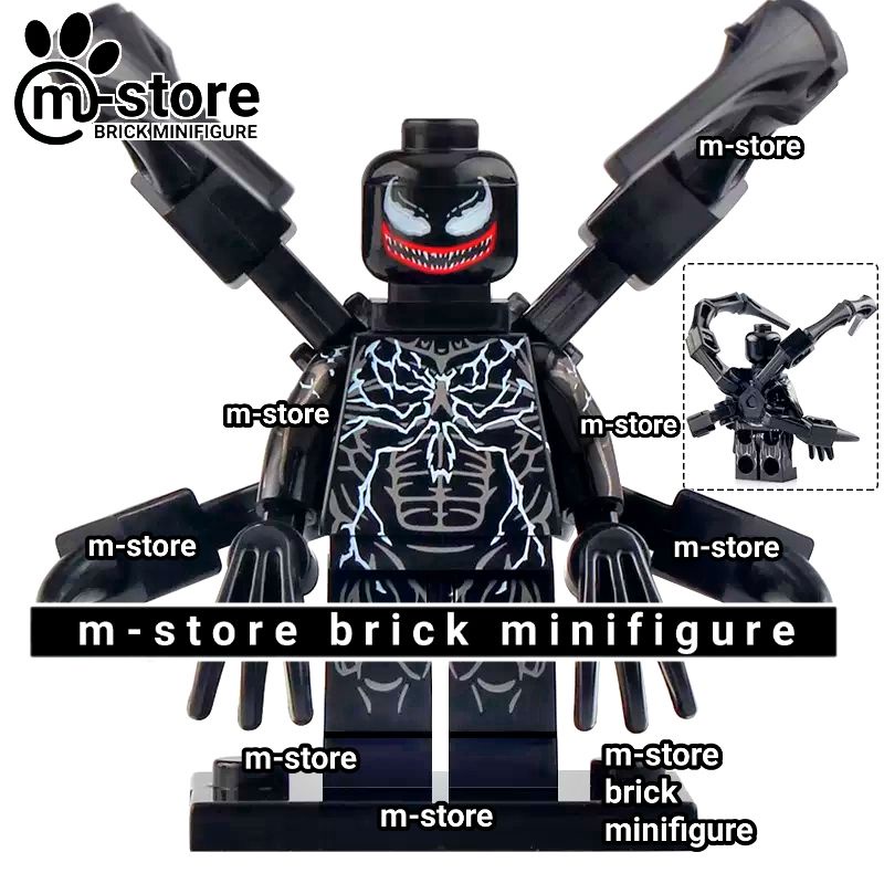Custom Minifigures MJ Venom - MiniMOCha