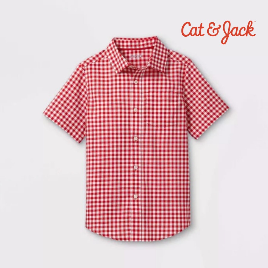 Kemeja Anak Laki-Laki 2-12t Cat&jack