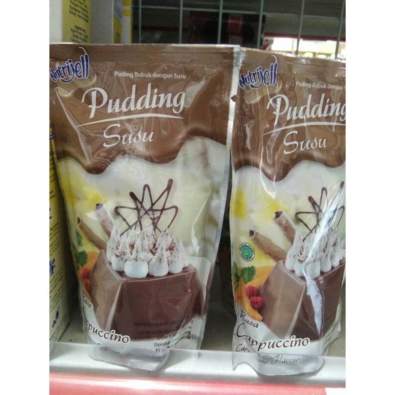 

nutrijel puding susu rasa capucino 120 gr