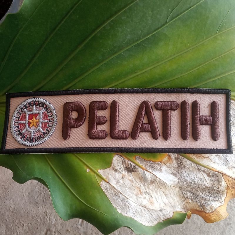 Papan Nama Pelatih KPD KPL Siaga Penggalang Penegak Bordir timbul