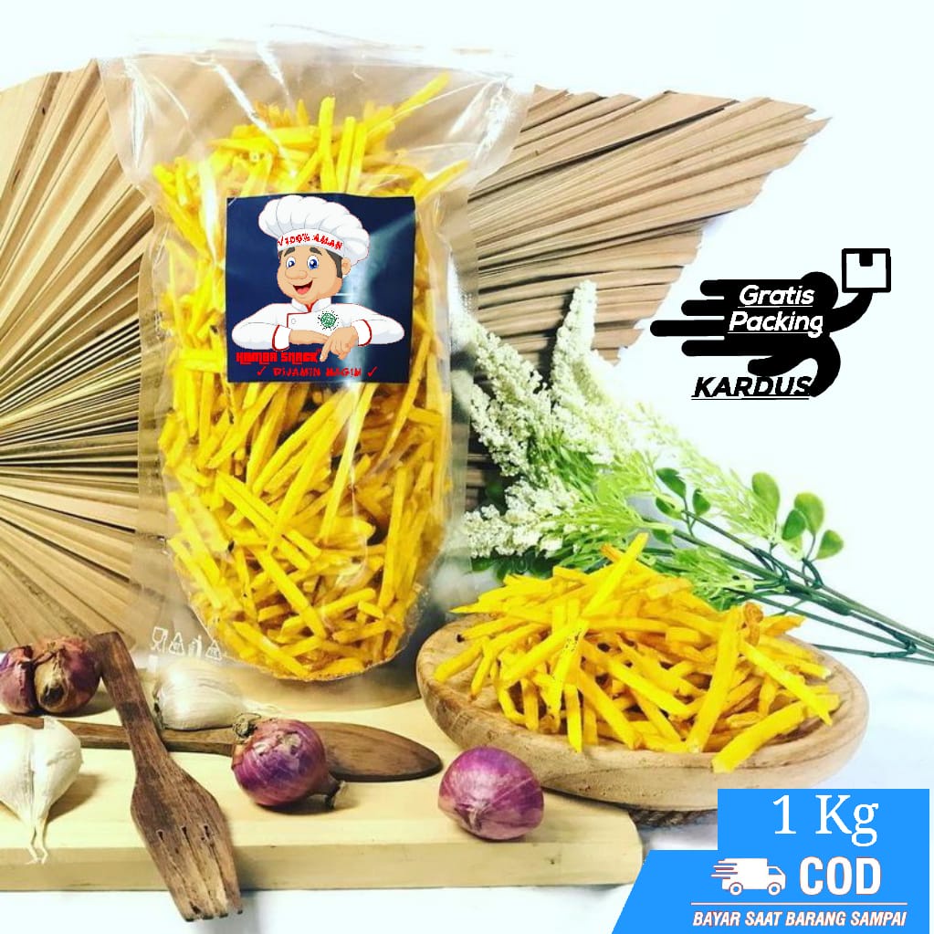 

[1Kg] Stik Talas Original / Talas Stik Cemilan Asli Bogor - Hamba Snack | snack kiloan jajanan jadul makanan ringan jajanan murah cemilan sehat camilan termurah